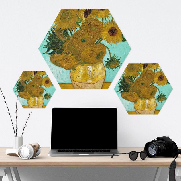 Tavlor blommor  Vincent van Gogh - Sunflowers