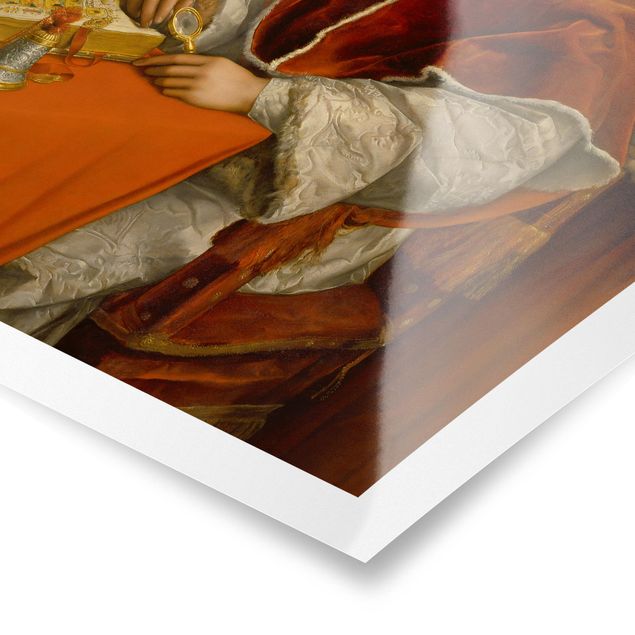 Tavlor konstutskrifter Raffael - Portrait of Pope Leo X