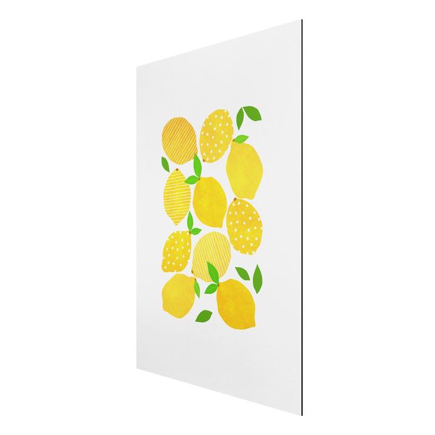 Tavlor konstutskrifter Lemon With Dots