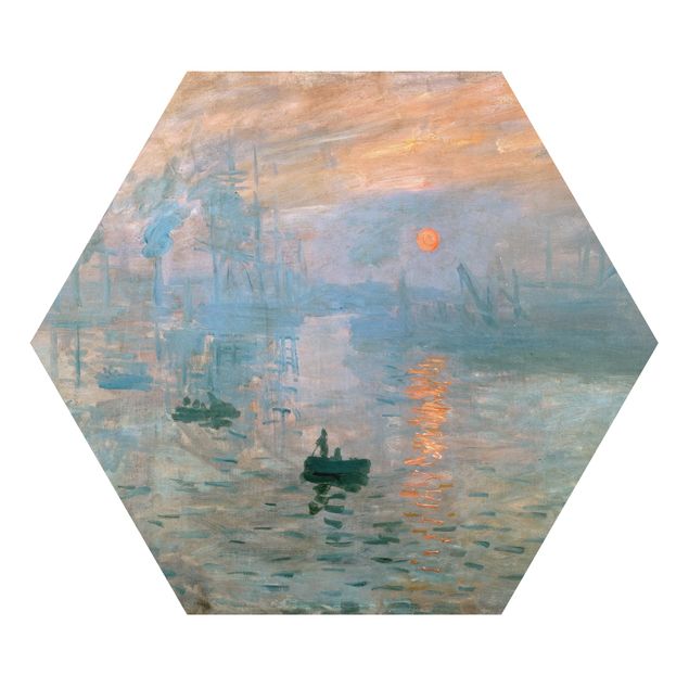Tavlor landskap Claude Monet - Impression (Sunrise)
