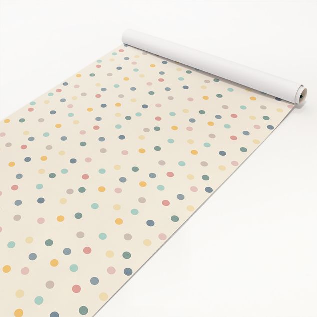 Möbelfolier skåp Confetti Dots Pattern