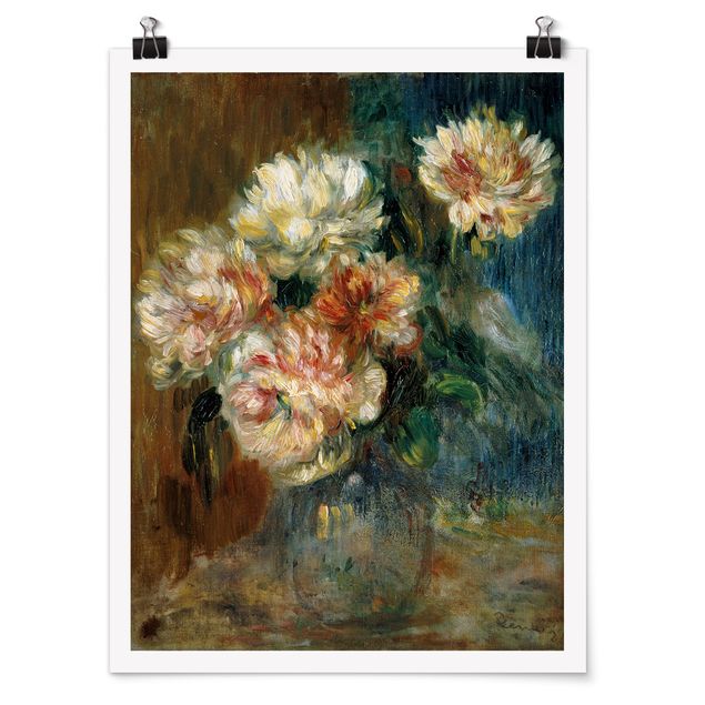 Konststilar Auguste Renoir - Vase of Peonies