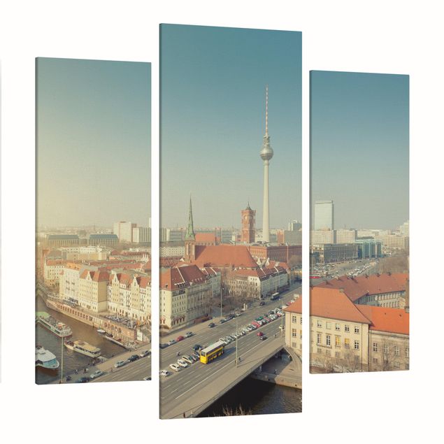 Canvastavlor Arkitektur och Skyline Berlin In The Morning