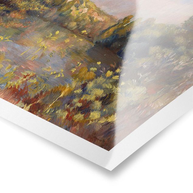 Tavlor landskap Auguste Renoir - Lakeside Landscape
