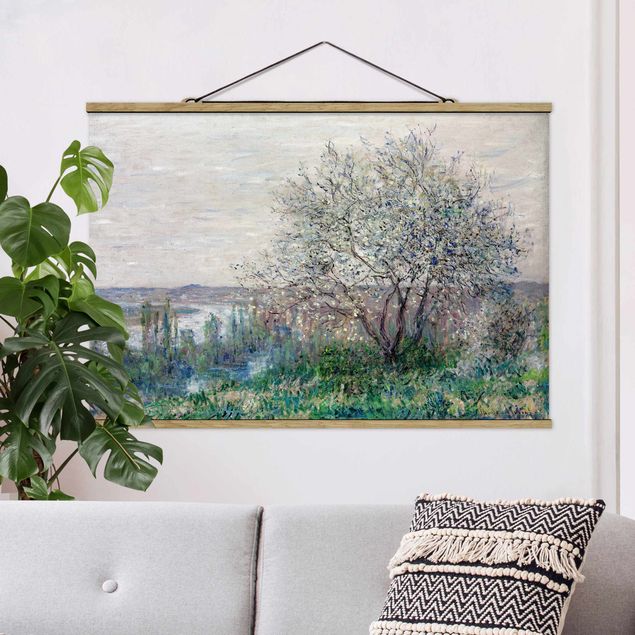 Konststilar Impressionism Claude Monet - Spring in Vétheuil