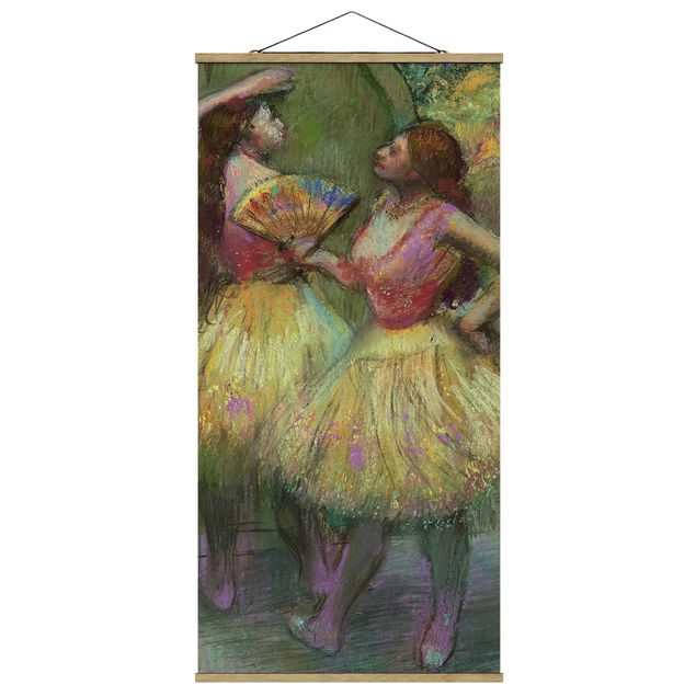 Konstutskrifter Edgar Degas - Two Dancers Before Going On Stage