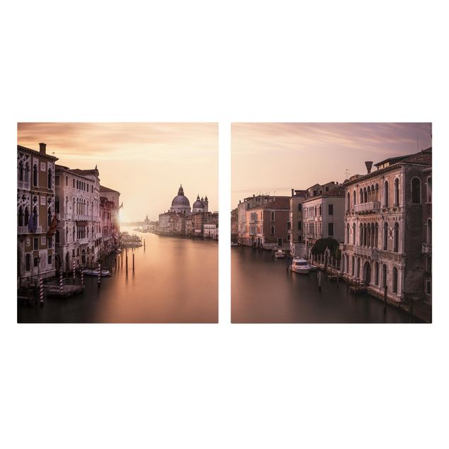 Tavlor arkitektur och skyline Evening In Venice