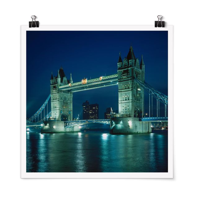 Posters arkitektur och skyline Tower Bridge