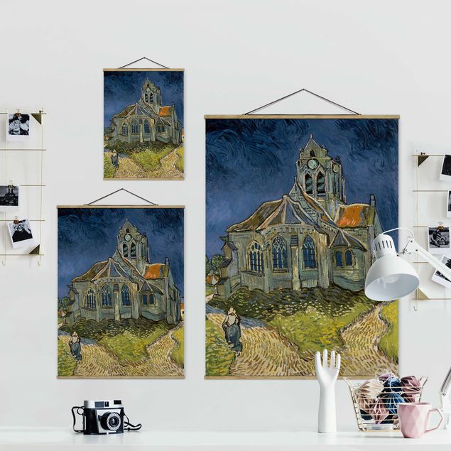 Konststilar Vincent van Gogh - The Church at Auvers