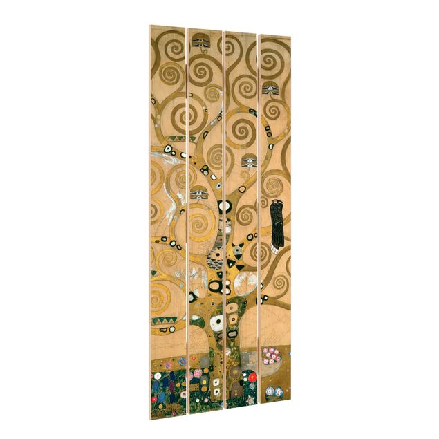 Trätavlor landskap Gustav Klimt - The Tree of Life