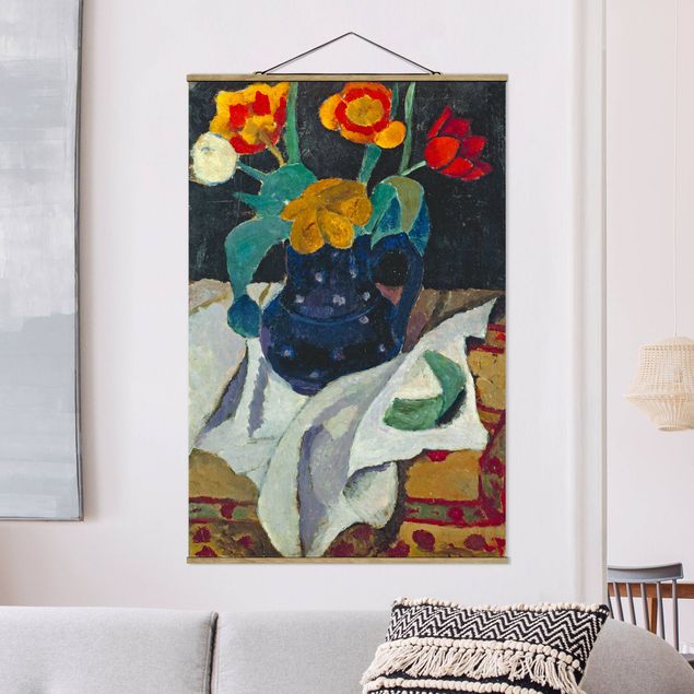 Konststilar Expressionism Paula Modersohn-Becker - Still Life with Tulips