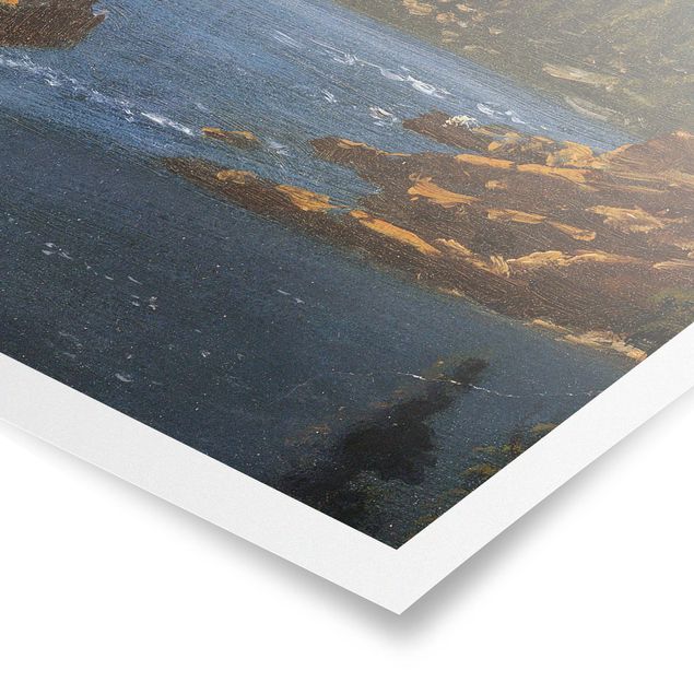 Tavlor landskap Albert Bierstadt - California Coast