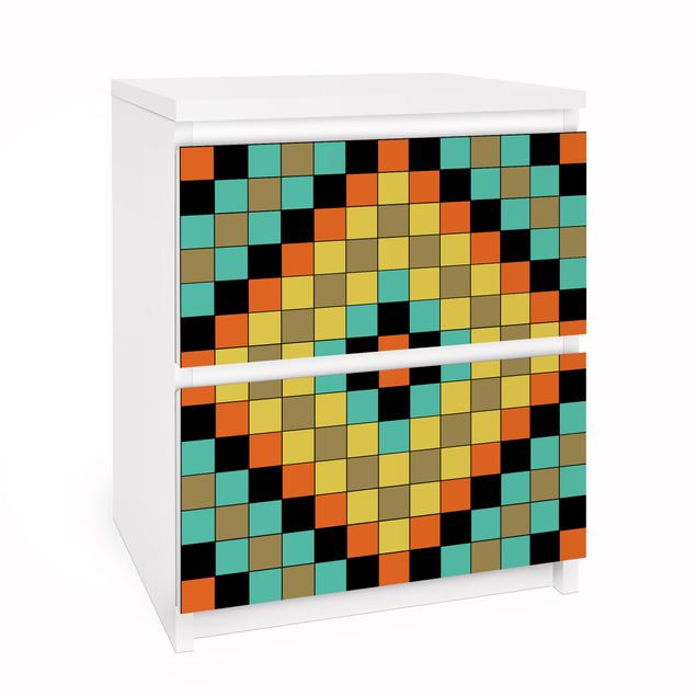 Självhäftande folier mönster Colourful Mosaic