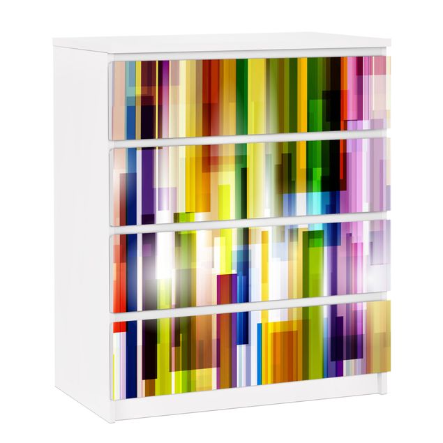 Självhäftande folier mönster Rainbow Cubes