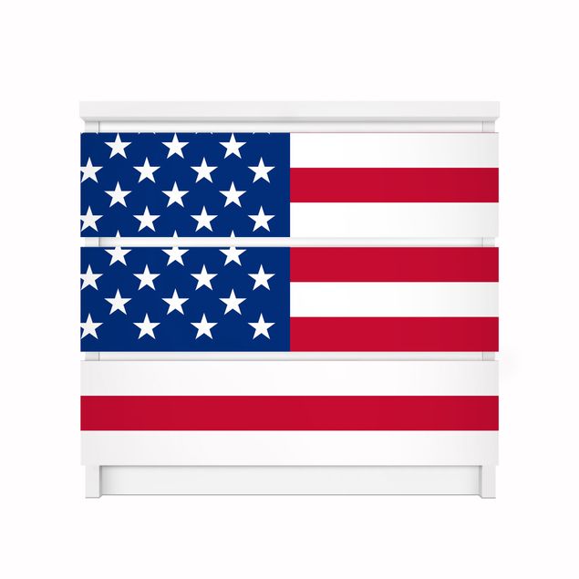 Självhäftande folier stjärnor Flag of America 1