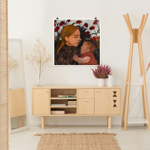 Konststilar Expressionism Paula Modersohn-Becker - Girl with Child
