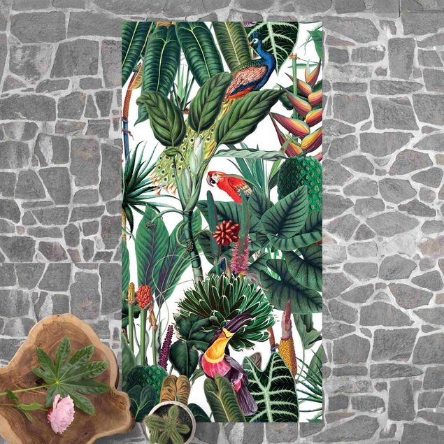 altanmattor Colourful Tropical Rainforest Pattern