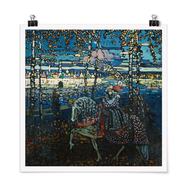 Konstutskrifter Wassily Kandinsky - Riding Paar