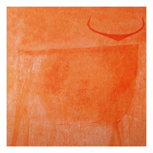 Tavlor abstrakt Orange Bull