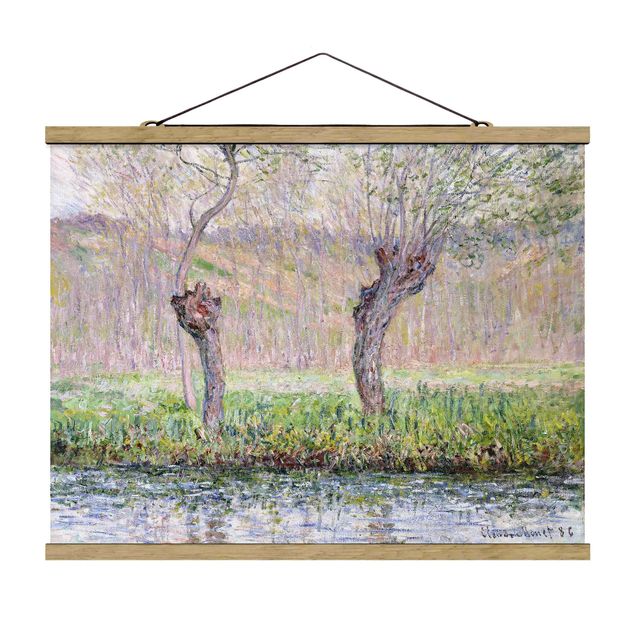 Konststilar Claude Monet - Willow Trees Spring
