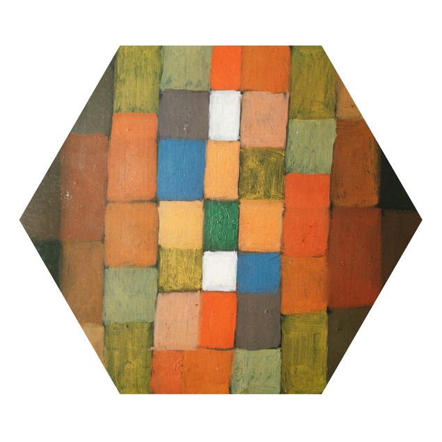 Tavlor mönster Paul Klee - Static-Dynamic Increase
