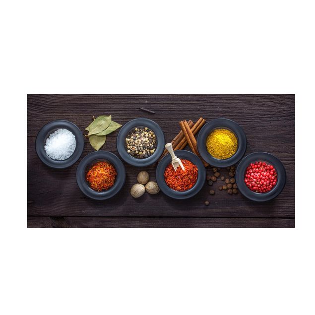 orientaliska mattor Black Bowls with Spices