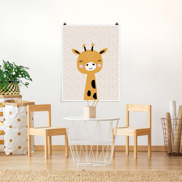 Tavlor giraffer Baby Giraffe