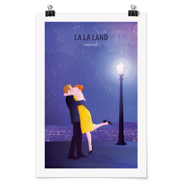 Tavlor porträtt Film Poster La La Land II