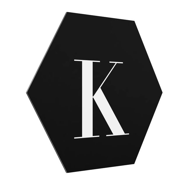 Tavlor modernt Letter Serif Black K