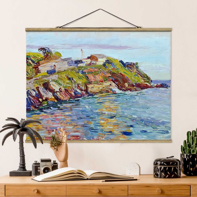 Konststilar Expressionism Wassily Kandinsky - Rapallo, The Bay