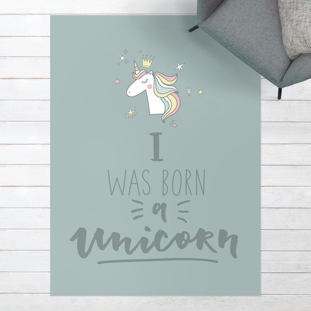 utomhusmatta I Was Born A Unicorn