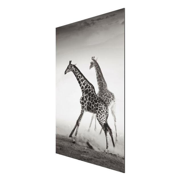 Tavlor modernt Giraffe Hunt