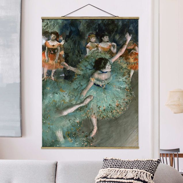 Tavlor ballerina Edgar Degas - Dancers in Green