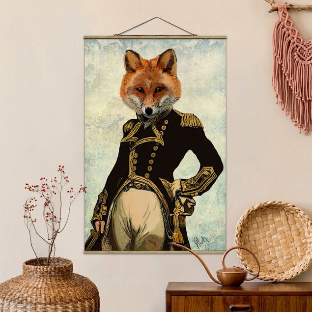 Kök dekoration Animal Portrait - Fox Admiral