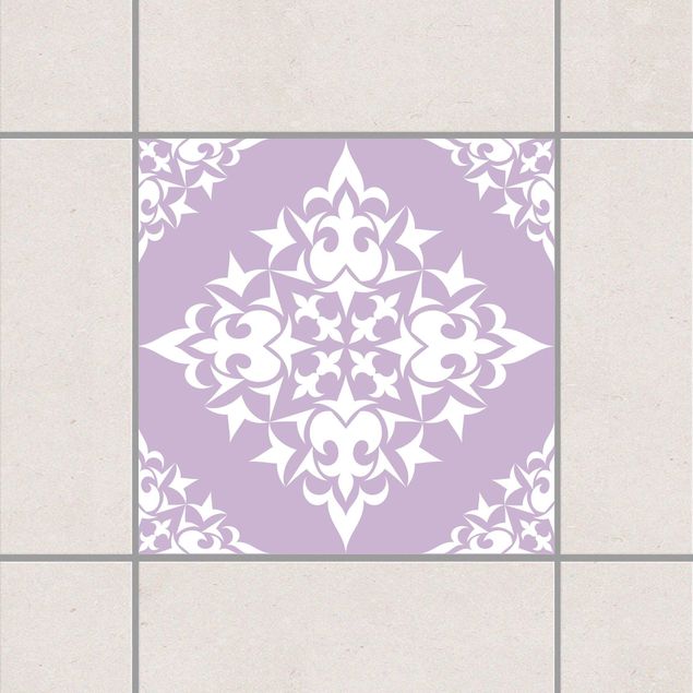 Kök dekoration Tile Pattern Lavender