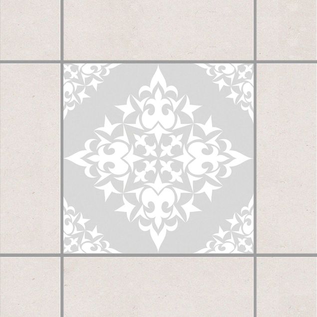 Kök dekoration Tile Pattern Light Grey