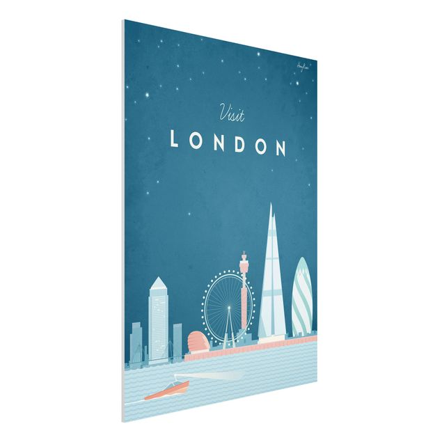 Kök dekoration Travel Poster - London