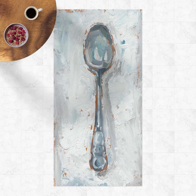 stor utomhusmatta Impressionistic Cutlery - Spoon
