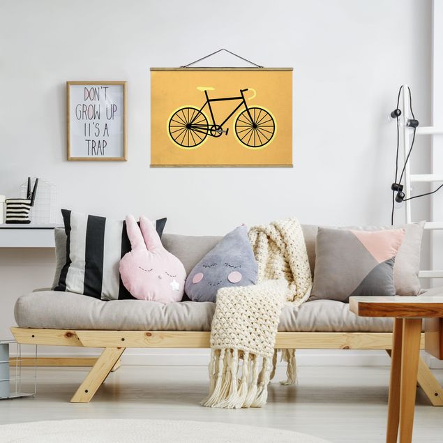 Tavlor modernt Bicycle In Yellow