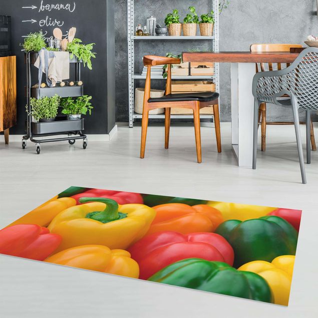 långa mattor Colourful Pepper Mix