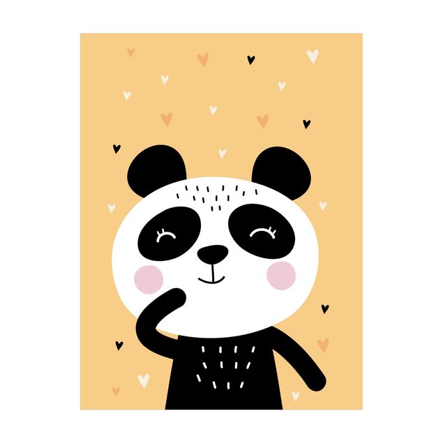 Vinylmattor The Happiest Panda