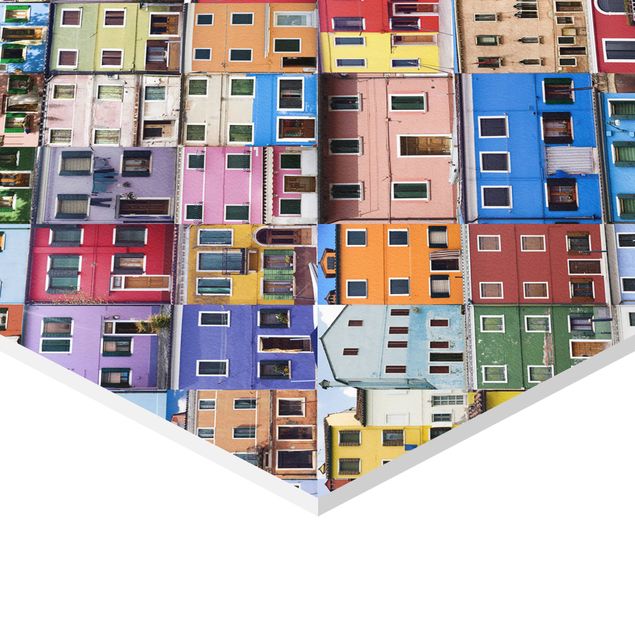 Hexagonala tavlor Venetian Homes