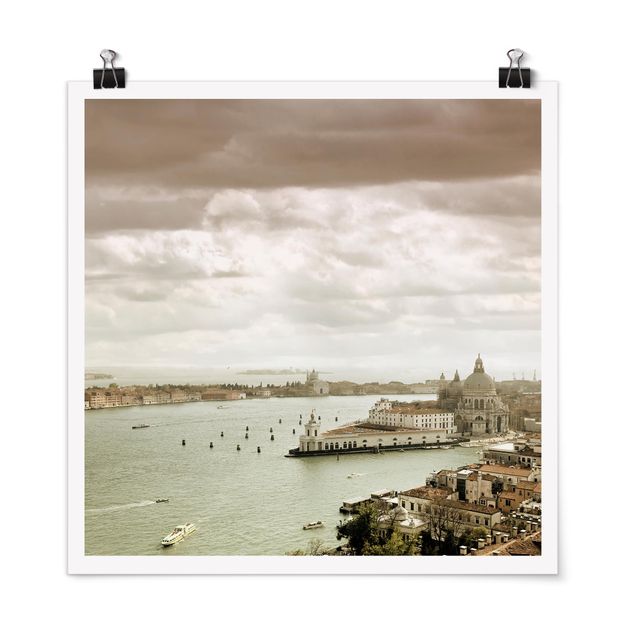 Posters arkitektur och skyline Lagoon Of Venice