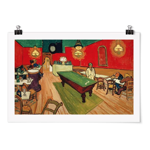 Konststilar Post Impressionism Vincent van Gogh - The Night Café