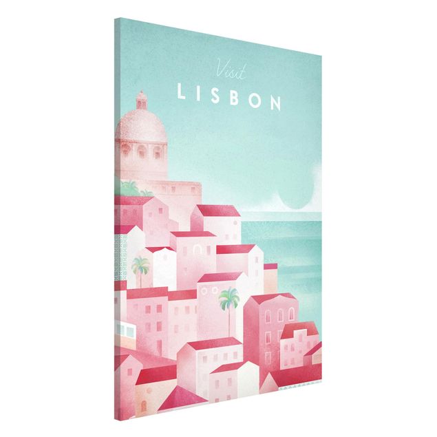 Kök dekoration Travel Poster - Lisbon