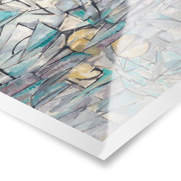 Posters abstrakt Piet Mondrian - Composition X