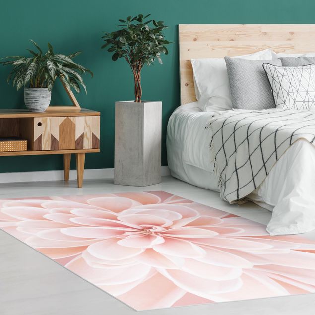 modern matta vardagsrum Dahlia In Pastel Pink