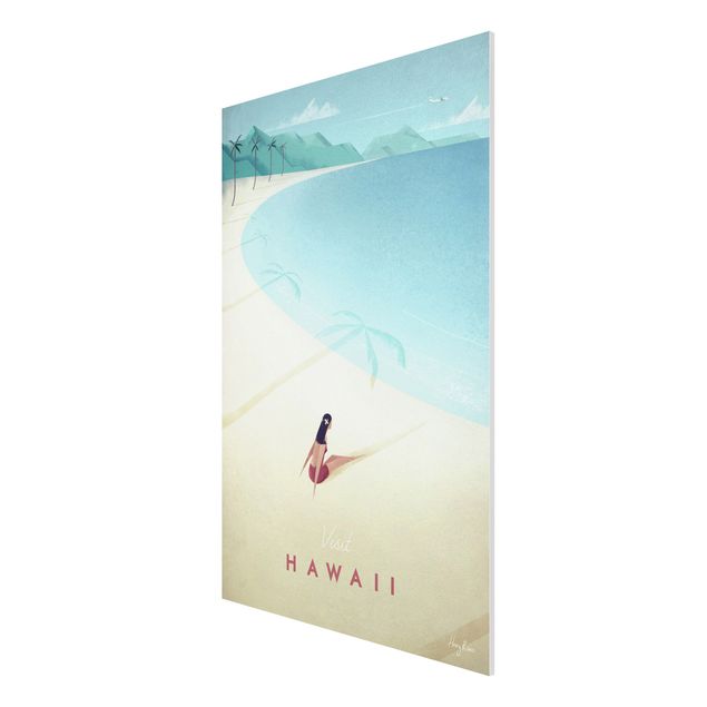 Tavlor landskap Travel Poster - Hawaii