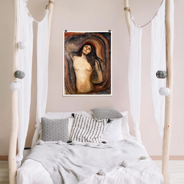 Konststilar Post Impressionism Edvard Munch - Madonna