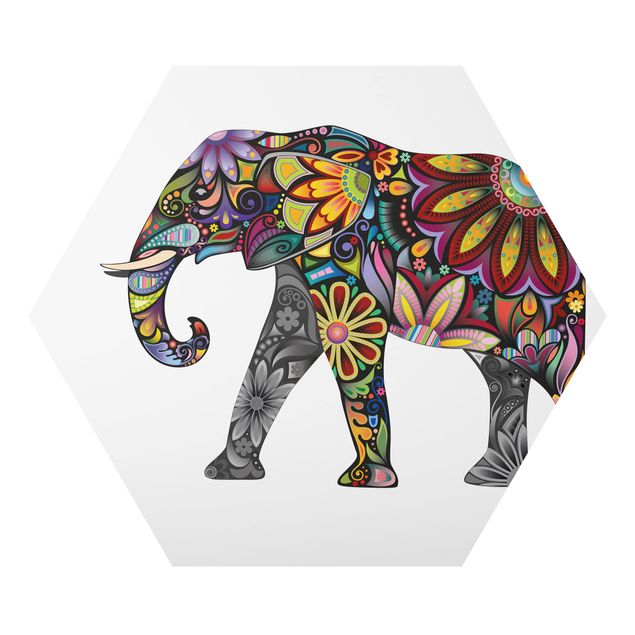 Tavlor djur No.651 Elephant Pattern